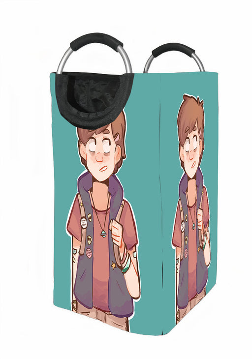 dipper cartoon gravity falls Laundry Hamper | Laundry Basket