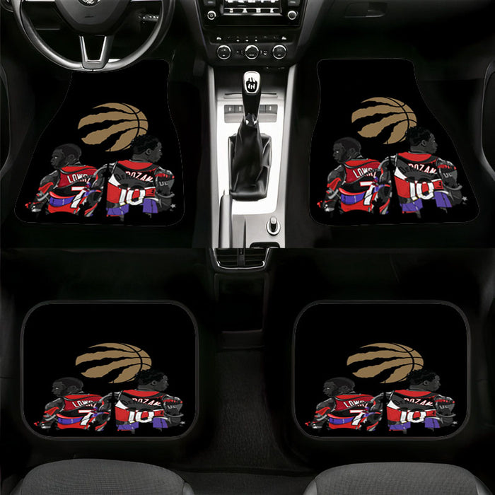 duo player raptors nba Car floor mats Universal fit