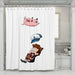 dipper gravity falls shower curtains