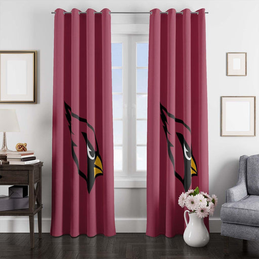 double exposure arizona cardinals window Curtain