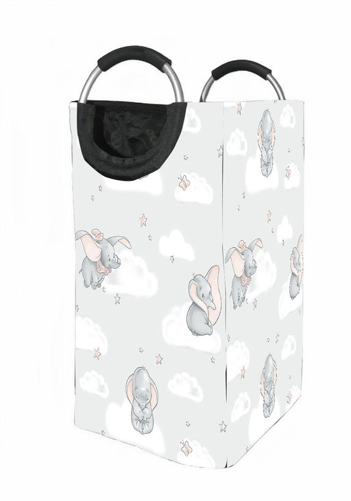 dumbo flying to be free Laundry Hamper | Laundry Basket