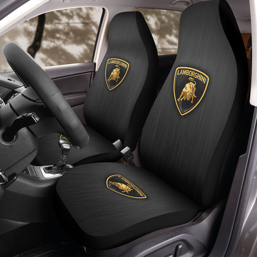 LAMBORGHINI METAL LOGO Car Seat Covers