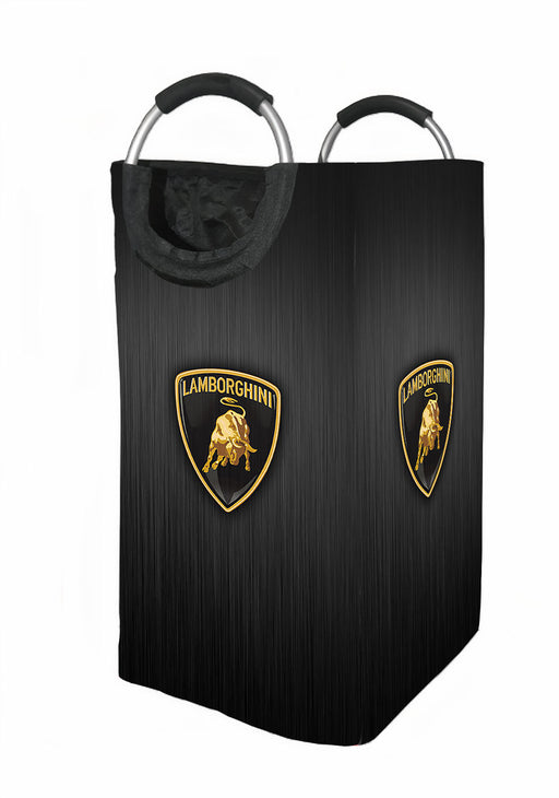 lamborghini metal logo Laundry Hamper | Laundry Basket