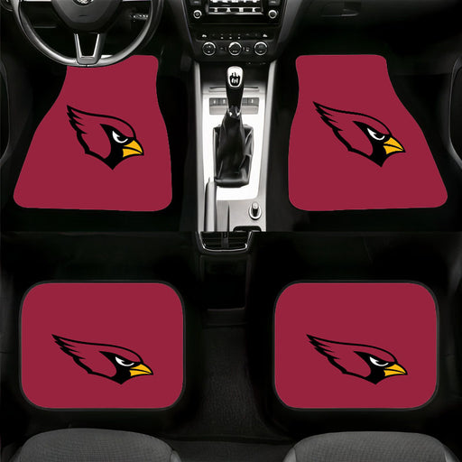 double exposure arizona cardinals Car floor mats Universal fit