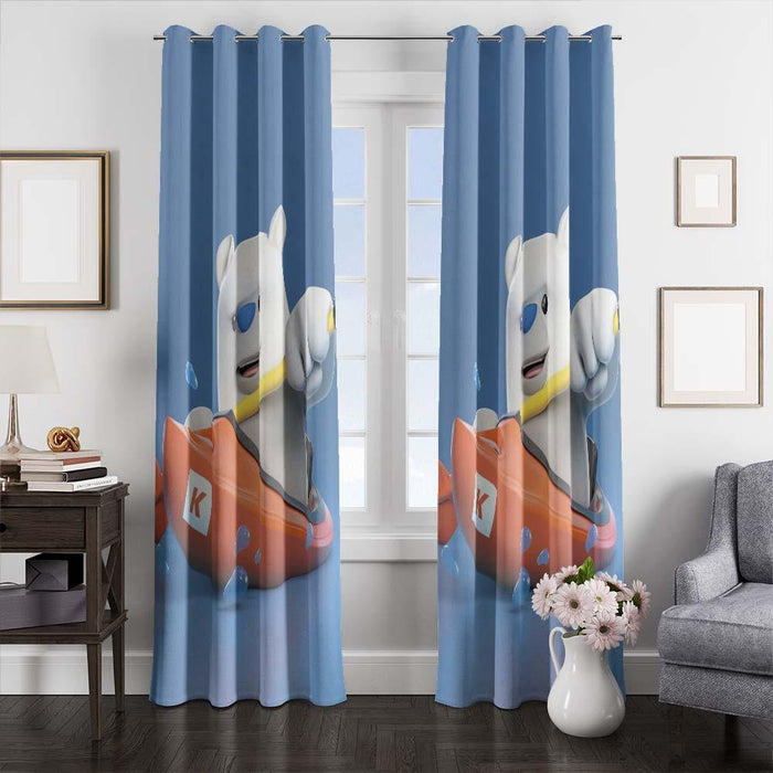 disney 3d character window curtains