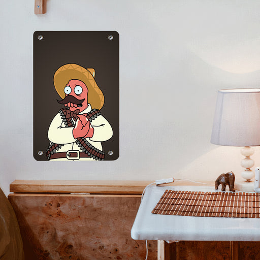 Dr.Zoidberg  Poster Metal print wall art