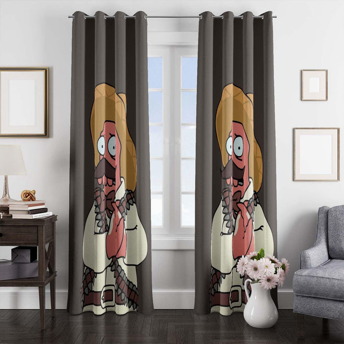 Dr.Zoidberg  window Curtain