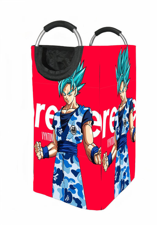 dragon ball x bathing ape supreme Laundry Hamper | Laundry Basket