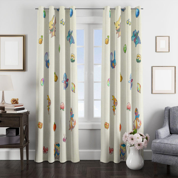 dungeon rescue pokemon series window Curtain