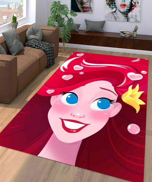 disney girl character Living room carpet rugs