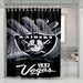 las vegas raiders gloves shower curtains