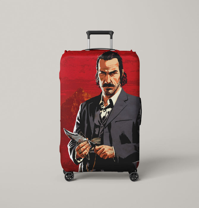 dutch van der linde red dead redemption 2 Luggage Covers | Suitcase