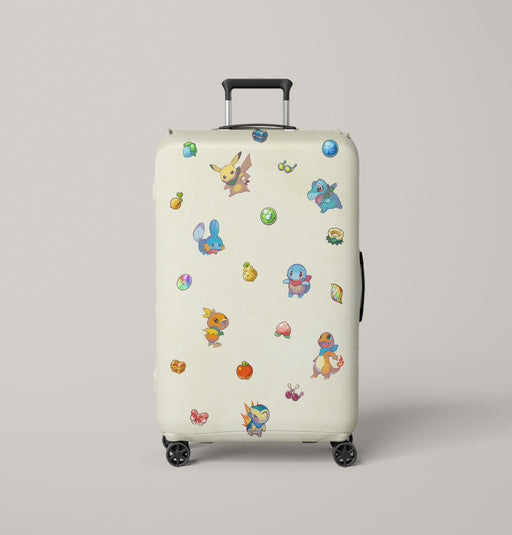 dungeon rescue pokemon series Luggage Cover | suitcase