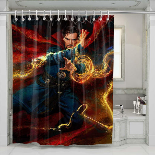 doctor strange power shower curtains