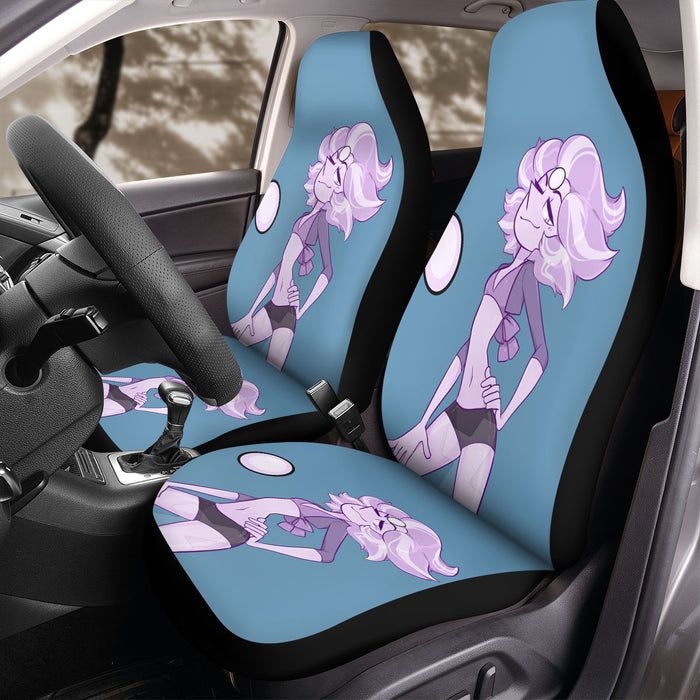 egg with woman steven universe Car Seat Covers