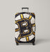 emblem logo boston bruins Luggage Covers | Suitcase