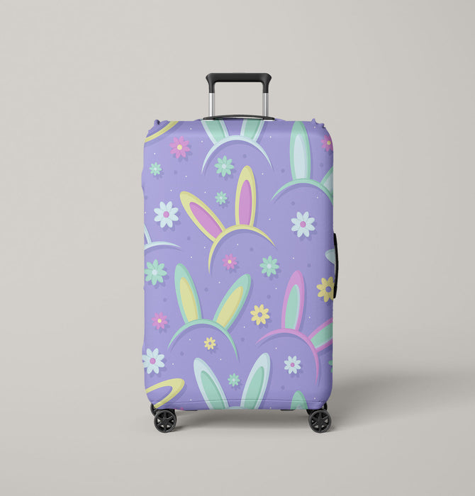 easter bunny headband Luggage Cover | suitcase