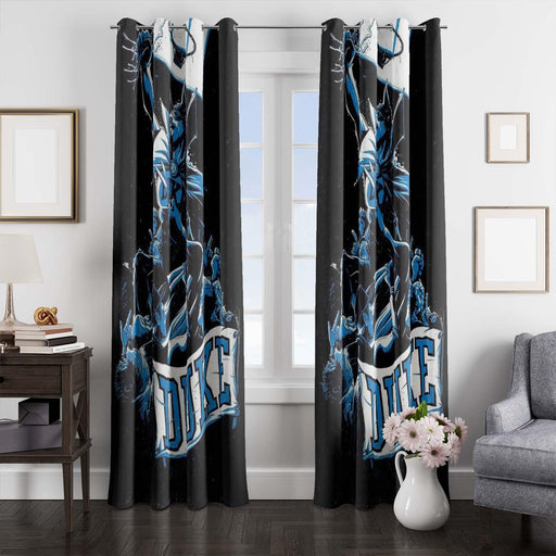 duke basketball illustration window Curtain