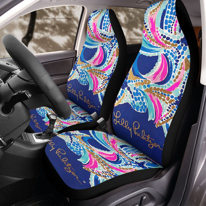 LILLY PULITZER OCEAN JEWELS Car Seat Covers