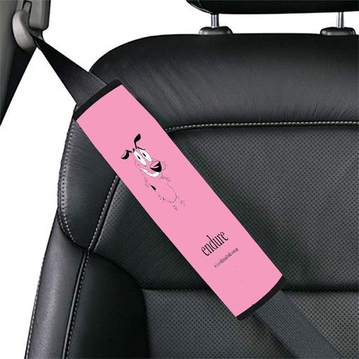 dog i pugging love you Car seat belt cover