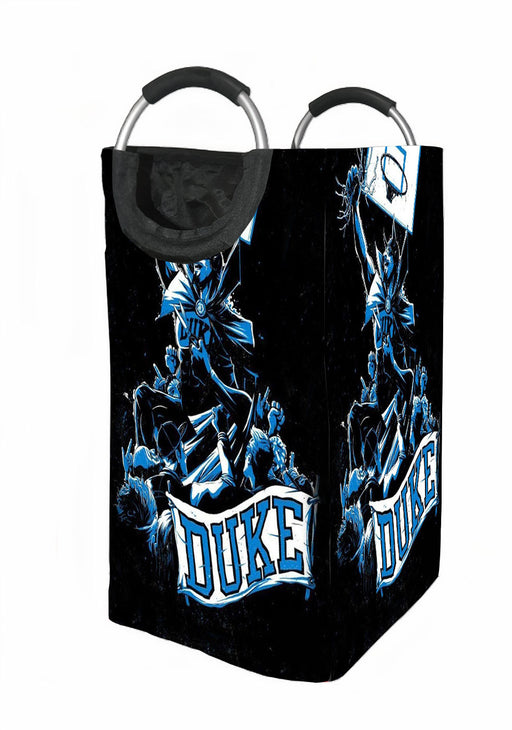 duke basketball illustration Laundry Hamper | Laundry Basket