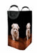 dog walking Laundry Hamper | Laundry Basket