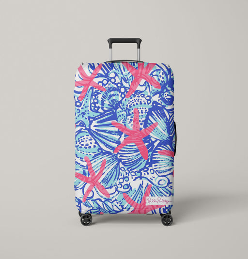 lilly pulitzer pretty escape Luggage Cover | suitcase