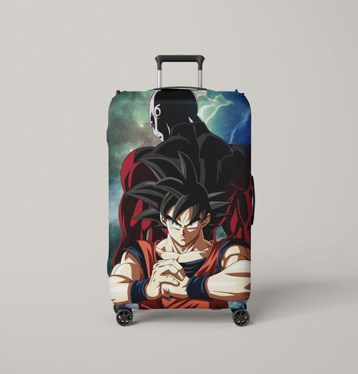 enemy and goku universe Luggage Covers | Suitcase