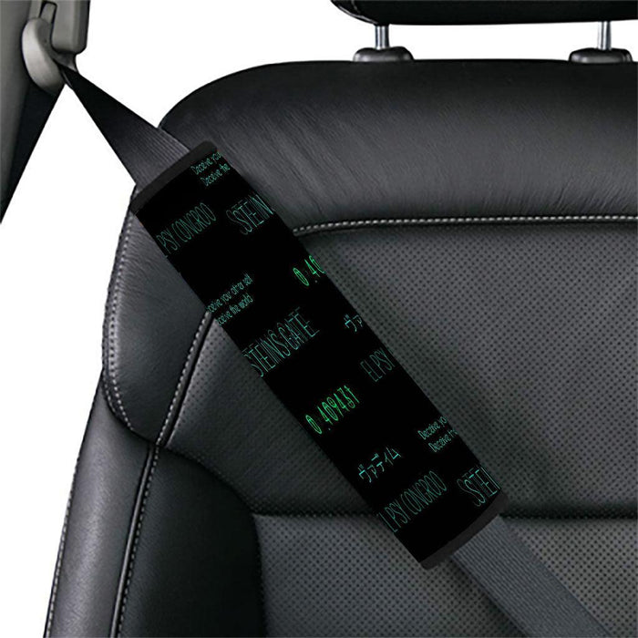 el psy congroo steins gate Car seat belt cover