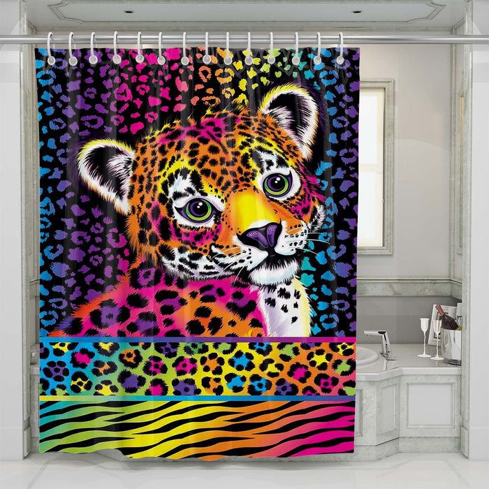 lisa frank hunter shower curtains