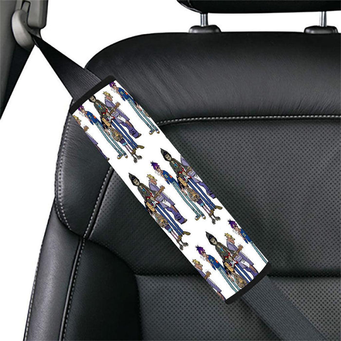 electronic virtual band gorillaz Car seat belt cover