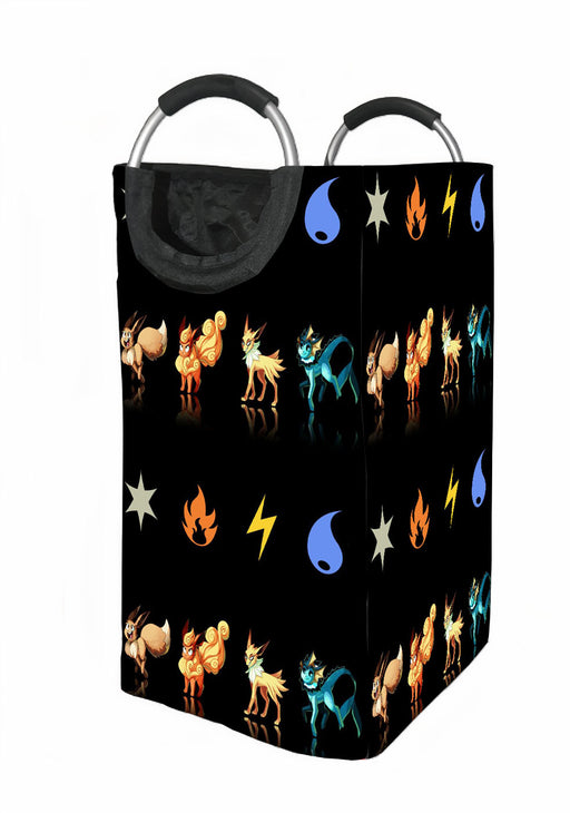 elements of pokemon species Laundry Hamper | Laundry Basket