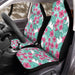 elephant dumbo cute with flower Car Seat Covers