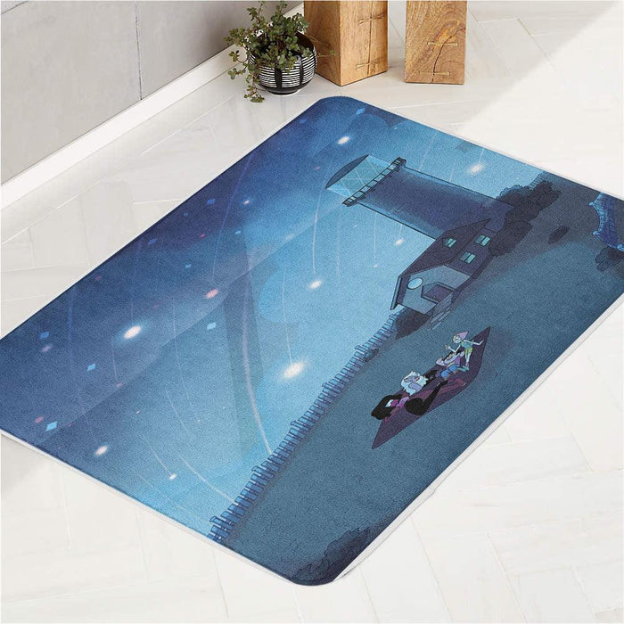 enjoy the night with steven universe bath rugs