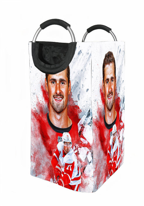 Dylan Larkin Splattered Color Laundry Hamper | Laundry Basket