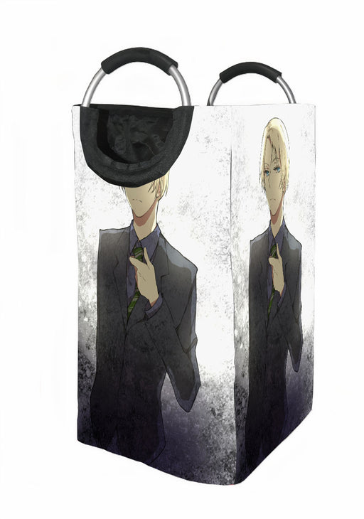 draco malfoy japan style Laundry Hamper | Laundry Basket