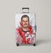 Dylan Larkin Splattered Color Luggage Covers | Suitcase