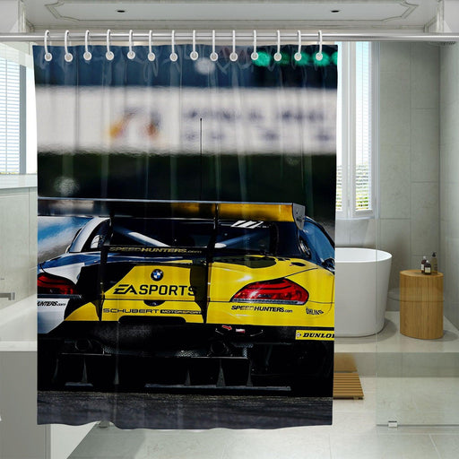 easports join the car racing shower curtains