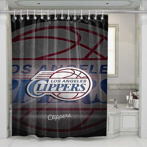 los angeles clippers shower curtains