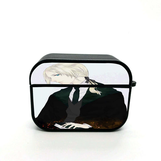 draco malfoy white style airpods case