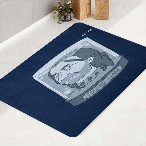 Eddard Stark futurama bath rugs