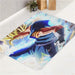 explosion kick dragon ball bath rugs