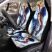 explosion kick dragon ball Car Seat Covers