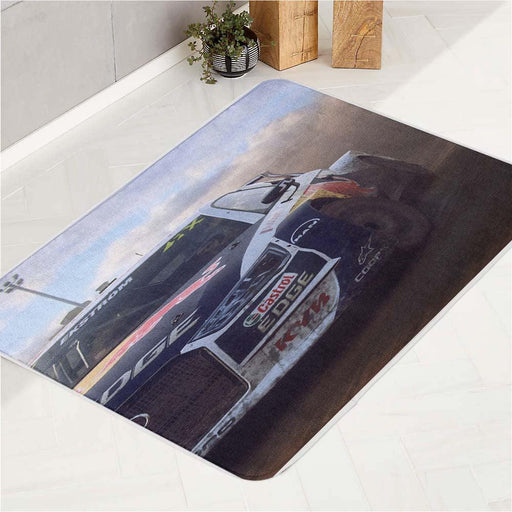 edge castrol redbull car racing bath rugs