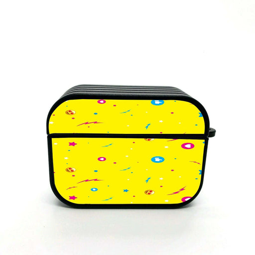 emoji and emoticons pattern airpods case