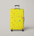 emoji and emoticons pattern Luggage Cover | suitcase