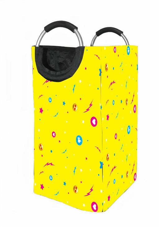 emoji and emoticons pattern Laundry Hamper | Laundry Basket