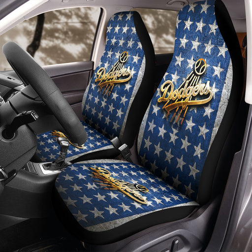 Los Angeles Dodgers flag Car Seat Covers