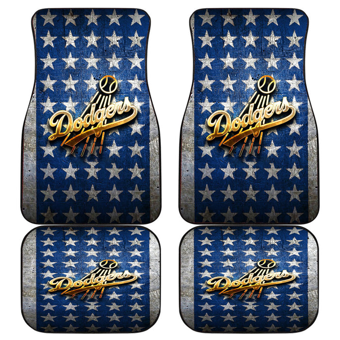 Los Angeles Dodgers flag Car floor mats Universal fit