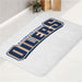 edmonton oilers white logo bath rugs